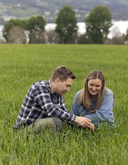 Hans Fredrik og Annicken. Foto: Christian Tiger