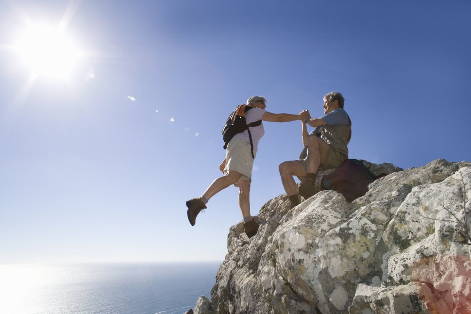 Eldre som er aktive i fjellet