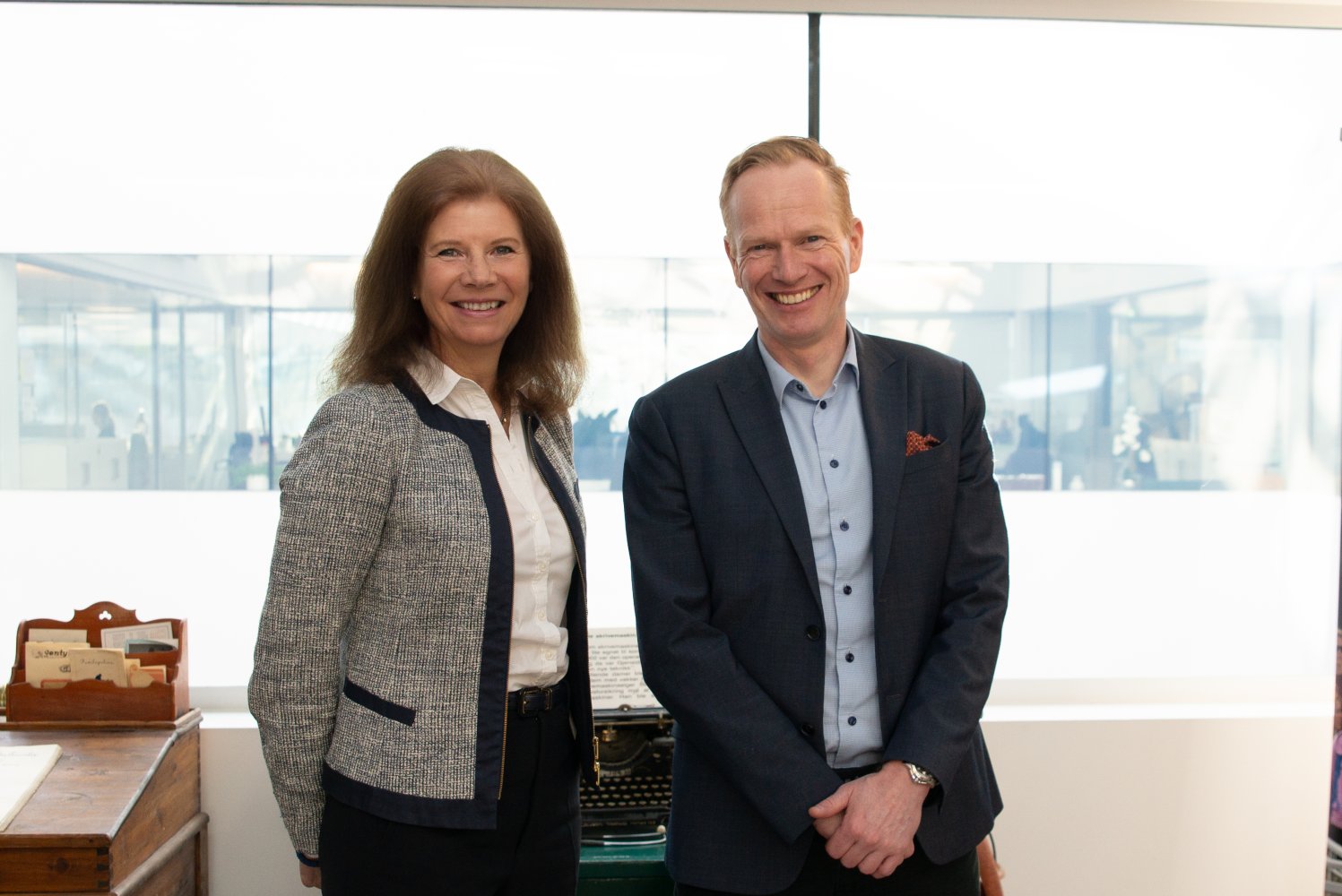 Geir Holmgren og Ingrid Lorange