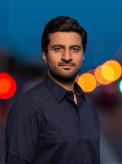 Amad Nasir, spesialrådgiver for opplæring i Trygg Trafikk