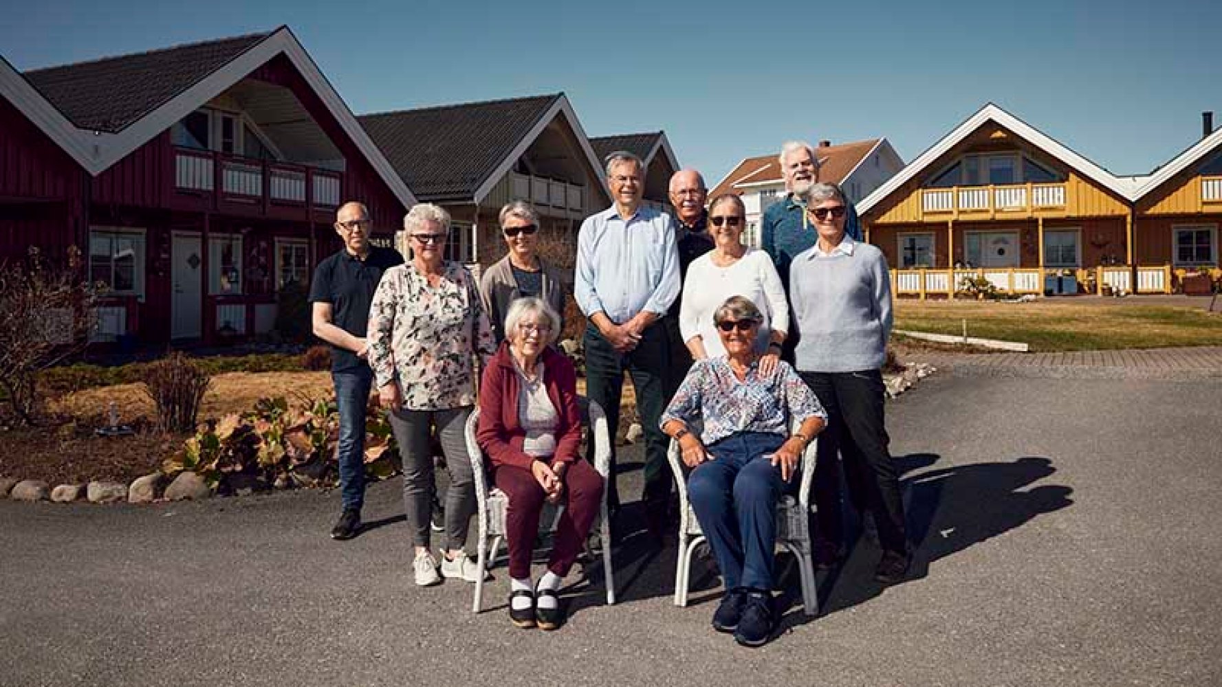 Foto av de som bor i ViveNova.