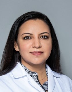 Allmennlegespesialist Halima Chaudhary i Eyr